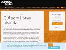 Tablet Screenshot of manresa-pluja.com